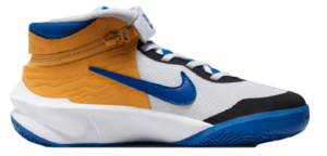 Giay Nike Team Hustle D 10 Flyease GS 'White Blue Yellow' DZ2760-141