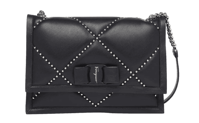 Tui Salvatore Ferragamo Viva Bow Bag 'Black' 212733-756436