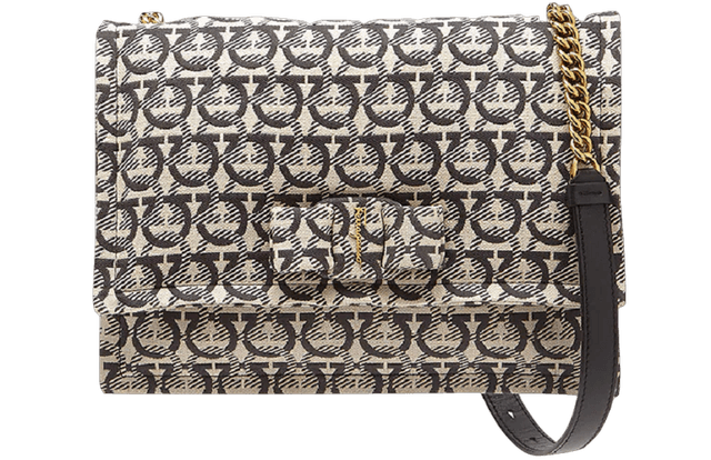 Tui Salvatore Ferragamo Viva Bow Bag 'Beige' 210363-745570