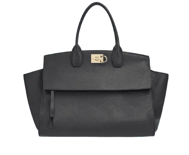Tui Salvatore Ferragamo Ferragamo Studio Soft Bag 'Black' 211615-752632