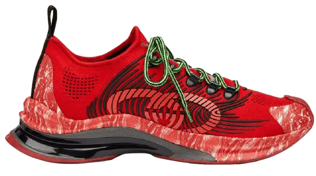 Giay Gucci Run Sneaker 'Red' 699219-USM10-8970
