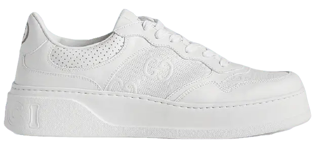 Giay Gucci GG Embossed Sneaker 'White' 669582-1XL10-9014