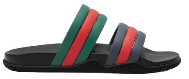 Dep Gucci Men's Web Slide Sandal 'Black' 692381-J8710-8499