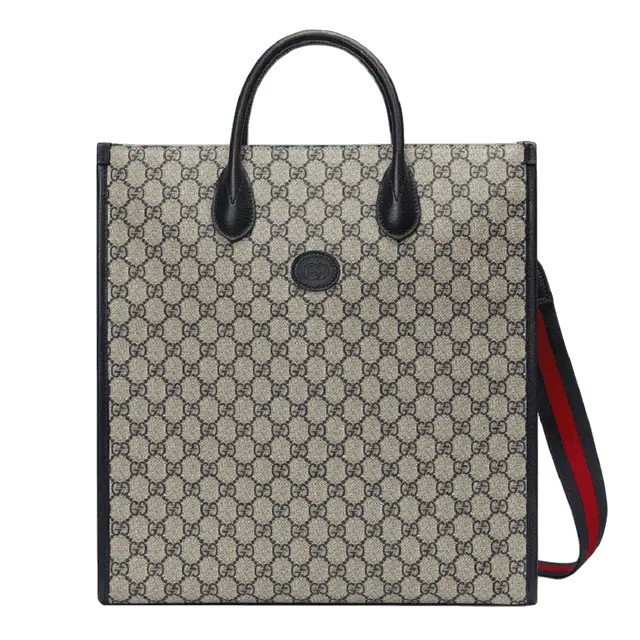 Tui Gucci Medium Tote Bag With Interlocking G 'Beige' ‎674155-9C2VN-4076