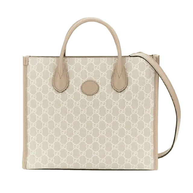 Tui Gucci Small Tote Bag With Interlocking G 'Pink' ‎659983-UULBT-9683