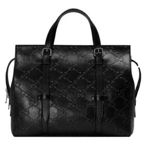 Tui Gucci GG Embossed Tote Bag 'Black' 625774-1W3AN-1000