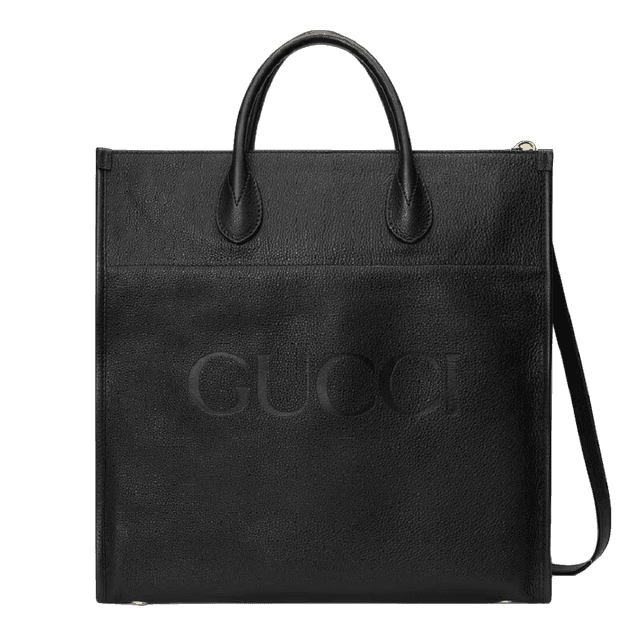 Tui Gucci Large Tote With Gucci Logo 'Black' 674850-0E8IG-1000