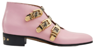 Giay Gucci Men's Buckle Ankle Boots 'Pink' ‎699103-06F70-5871