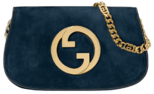 Tui Gucci Blondie Shoulder Bag 'Deep Blue' 699268-17IPG-4552