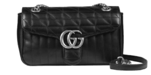 Tui Gucci GG Marmont Small Shoulder Bag 'Black' ‎443497-UM8AN-1000