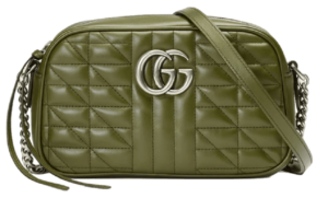 Tui Gucci GG Marmont Small Shoulder Bag 'Green' 447632-UM8BF-3352