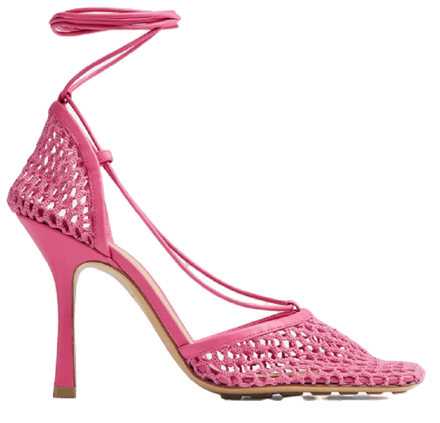 Giày Cao Gót Bottega Veneta Lace-Up Sandal 'Azelea' 651388VBSD35963