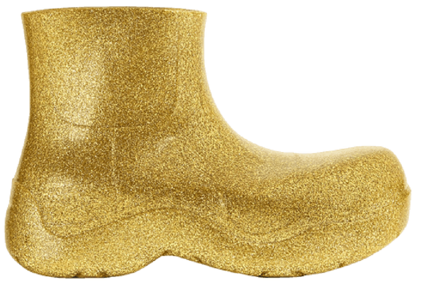 Giày Bottega Veneta Puddle Ankle Boot 'Gold' 640043V10Q08265