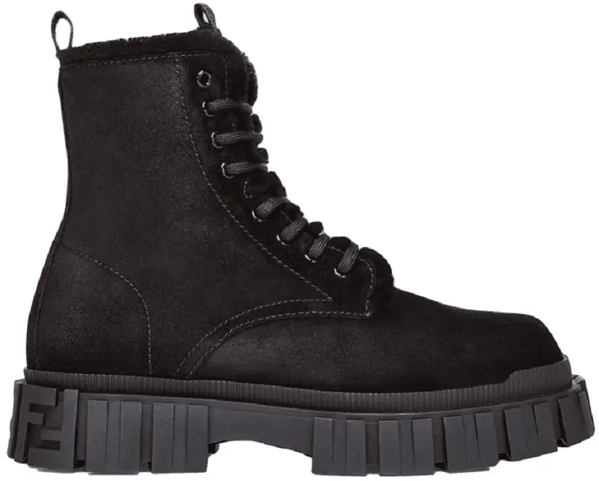 Giày Fendi Force 'Black Suade' 7U1448AGD6F0ABB