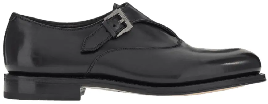 Giày Salvatore Ferragamo Single Monkstrap 'Black' 020834-753938