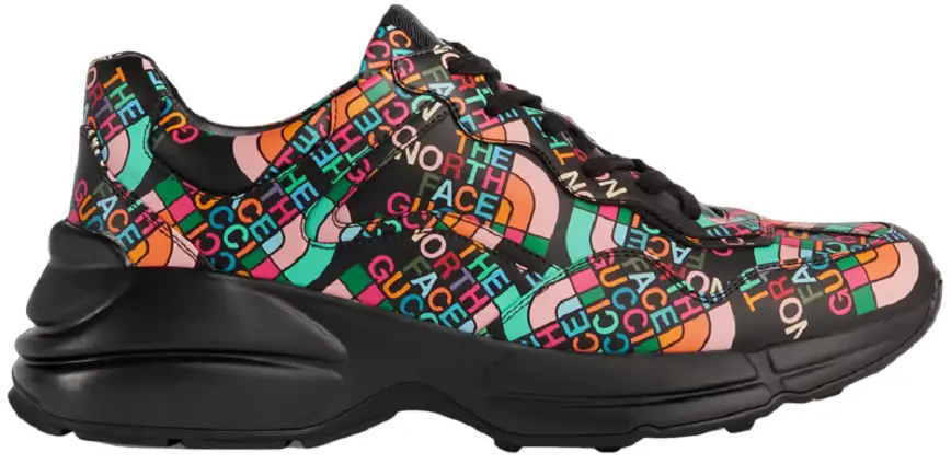 Giày Gucci Rhyton x The North Face 'Multi Color' ‎685739-UOQ00-1086