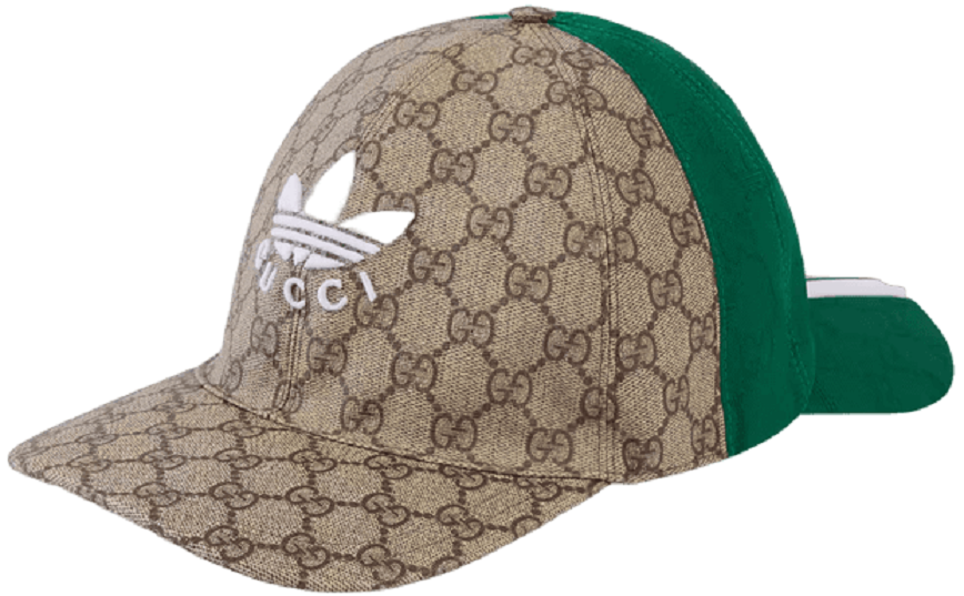 Mu Gucci Adidas x Gucci Double Sided 'Beige Green' 719406-4HAS4-9766