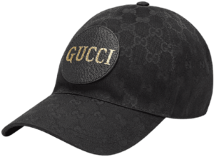 Mu Gucci GG Canvas Baseball 'Black' ‎576253-4HG53-1060