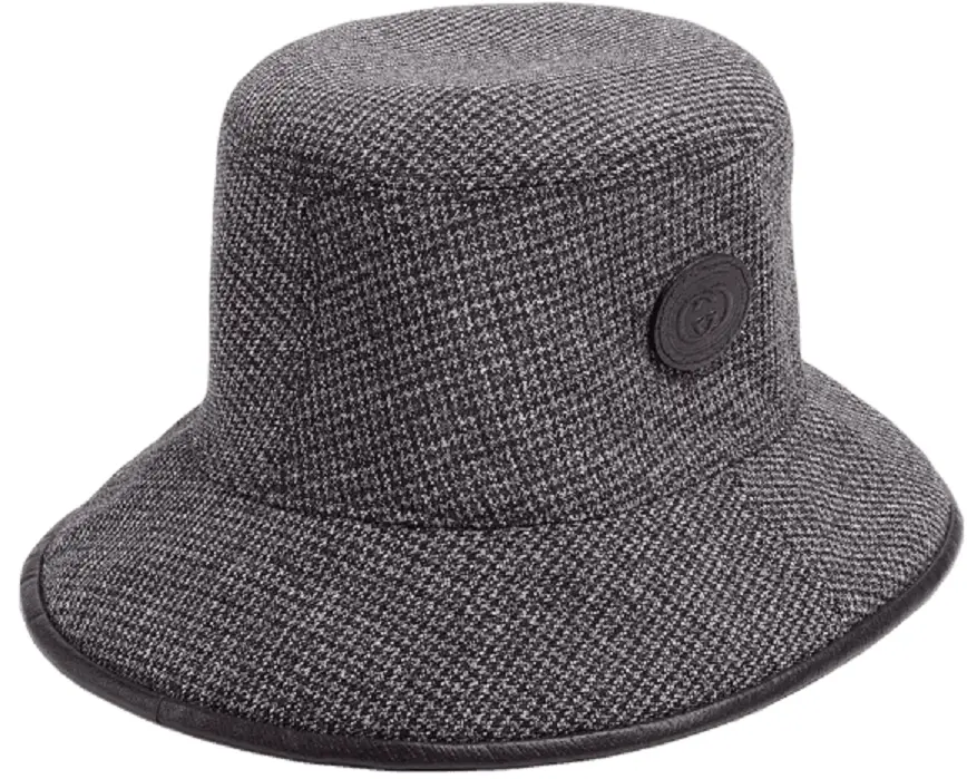 Mu Gucci Reversible Bucket 'Black Grey' 728837-4HAWD-1061