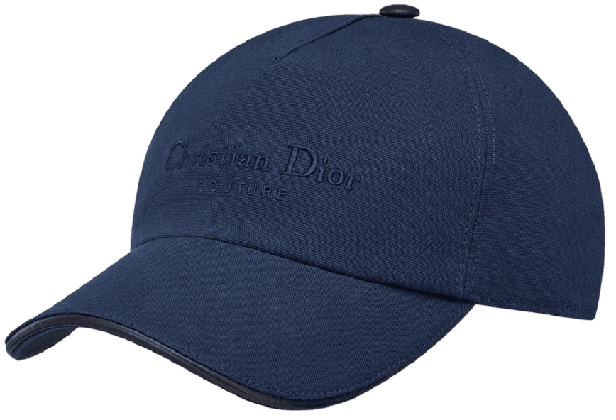 Mu Dior Couture Baseball Cap 'Blue Canvas' 243C904G4511-C540