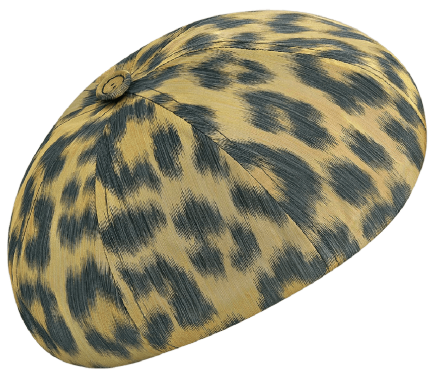 Mu Dior Beret 'Multicolor Taffeta Leopard Print' 243C900A5646-C289