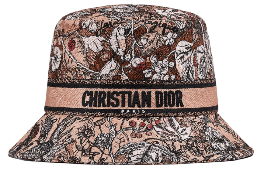 Mu Dior D-Bobby Small Brim Bucket Hat 'Pink' 31JAM923X132-C481