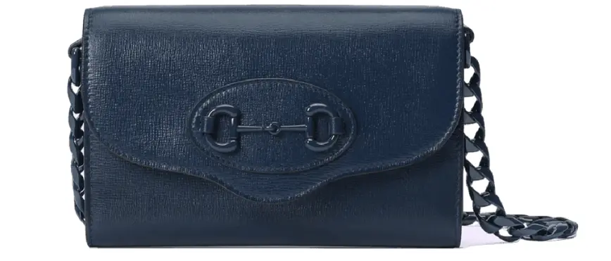 Tui Gucci Horsebit 1955 Mini 'Blue' ‎724713-AABE1-4148