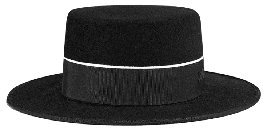 Mu Dior Odeo Small Brim Hat 'Black Felt' 31SEV966G891-C900