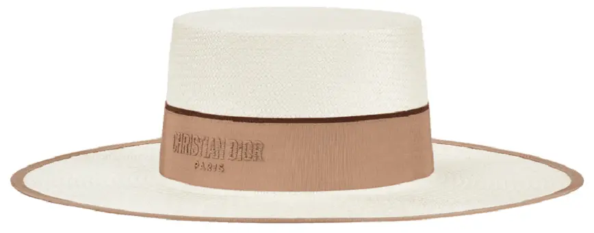 Mu Dior Odeo Large Brim Hat 'Natural Straw' 31SEV967G185-C160