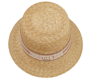 Mu Dior Esort Small Brim Hat 'Natural Straw' 11DRT952G180-C410
