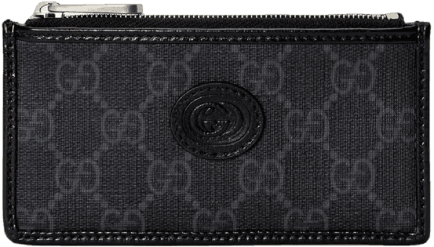 Vi Gucci Card Case Interlocking G 'Black' 697717-92TCF-1000