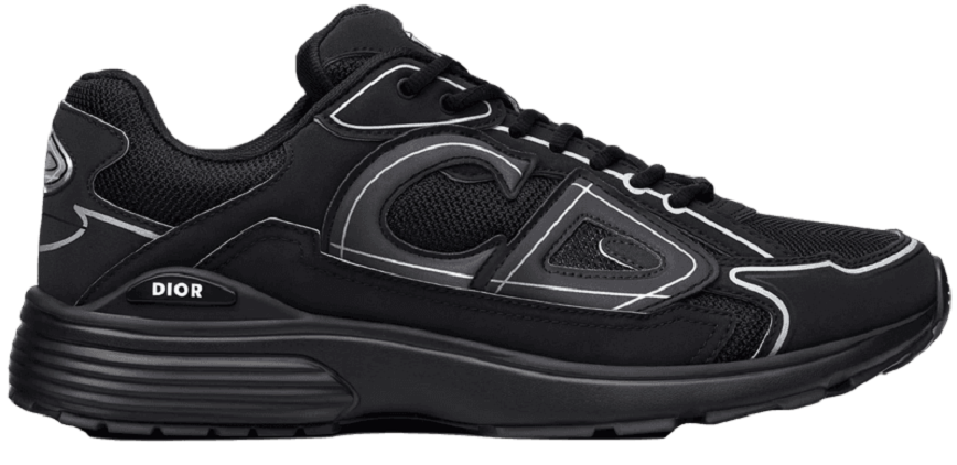 Giay Dior B30 Sneaker 'Black Mesh' 3SN279ZRF-H900