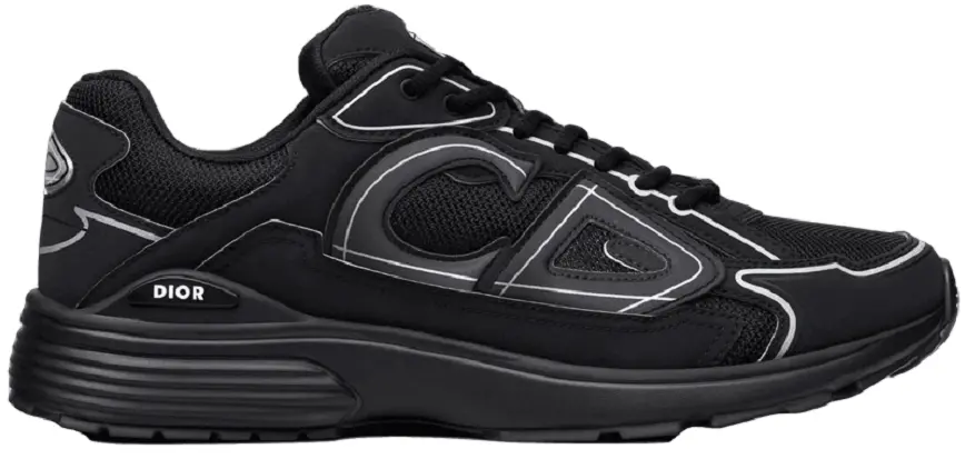 Giay Dior B30 Sneaker 'Black Mesh' 3SN279ZRF-H900