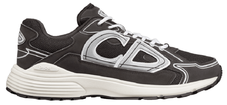Giay Dior B30 Sneaker 'Black White Mesh' 3SN279ZMB-H969