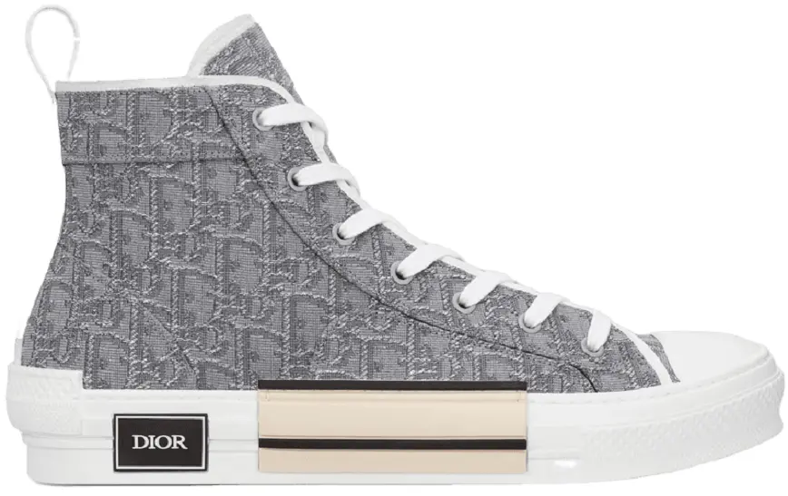 Giay Dior B23 High 'Ruthenium Dior' 3SH126ZTU-H868