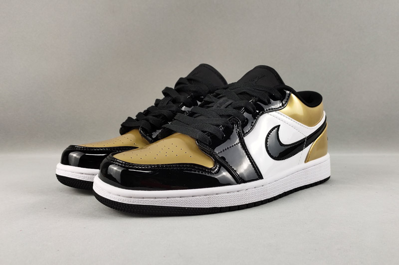 Giày Nike Air Jordan 1 Low 'Gold Toe' CQ9447-700 - Ảnh 5