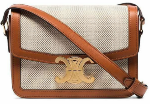 Túi Celine Teen Triomphe 'Tan White' 188882BGI-04LV