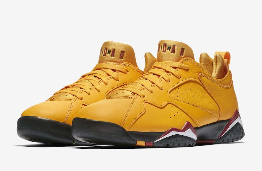 Giày Nike Air Jordan 7 Retro Low NRG 'Taxi' AR4422-701 - Ảnh 7