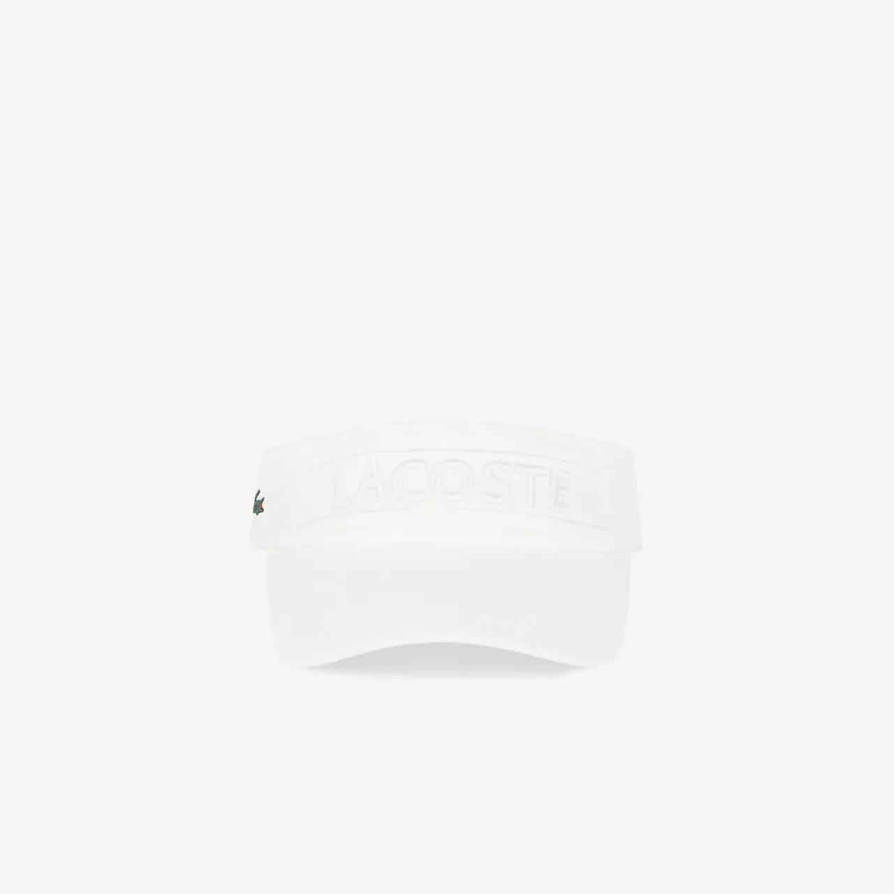 Mu Lacoste Tape Logo Sun Visor 'White' RK232E-53G-70V