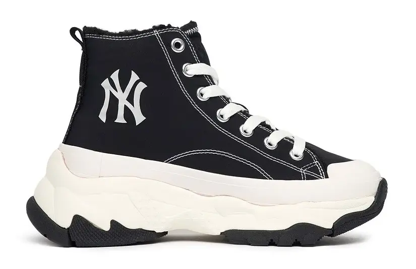 Giày MLB Chunky High Padding New York Yankees 3ASHU4216-50BKS