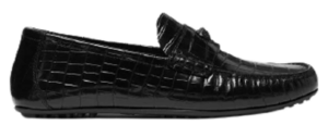 Giày Versace La Medusa Leather Loafers 'Black' DSU8527-1A00999-1B090