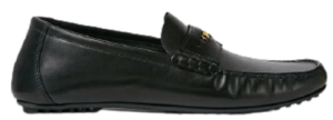 Giày Versace Leather Loafers 'Black' DSU7564-DVTX1G-KVO41