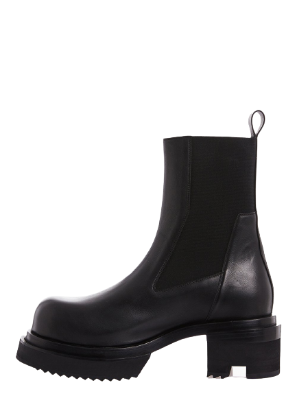 Giày Rick Owens SS22 Fogachine Beatle 'Black' rp01b4830lde-09 - Ảnh 2