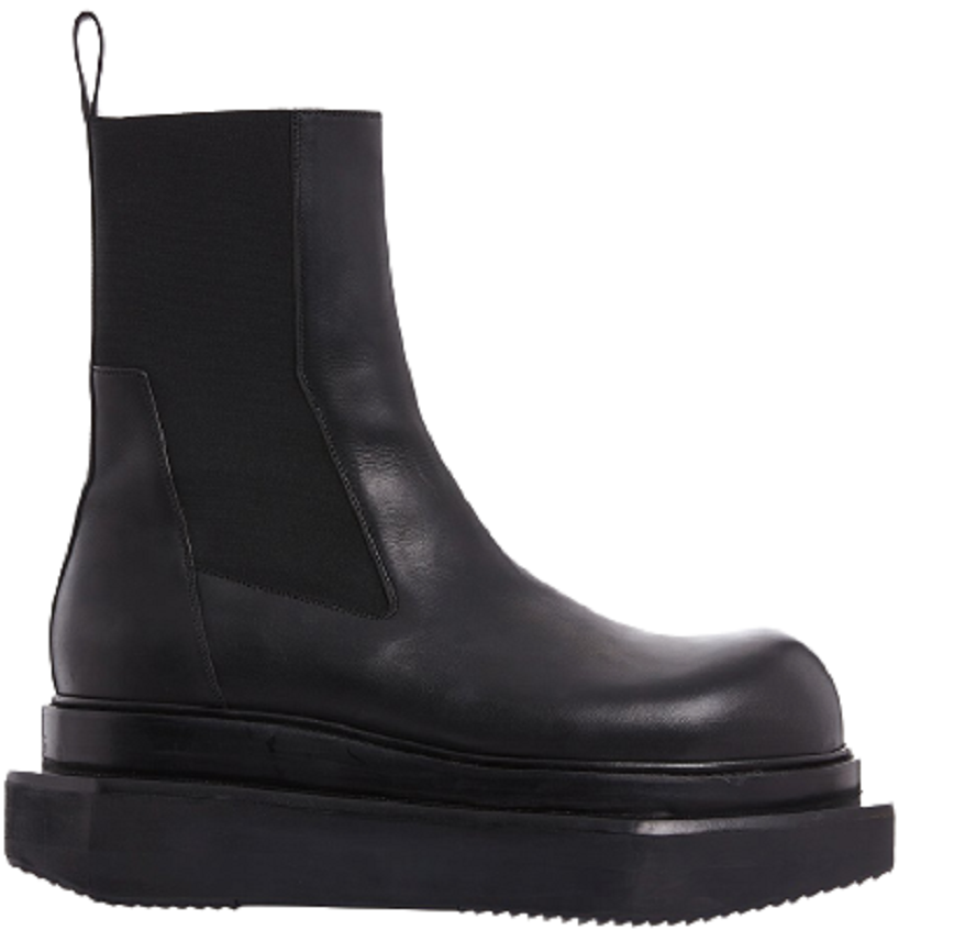 Giày Rick Owens SS22 Fogachine Beatle Turbo 'Black' rp01b4877lde-09