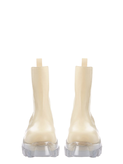 Giày Rick Owens SS22 Fogachine Beatle Bozo 'Vanilla Beige' rp01b4881lde-320 - Ảnh 2