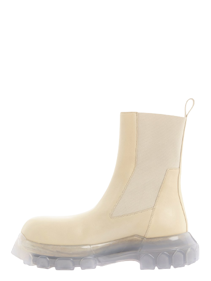 Giày Rick Owens SS22 Fogachine Beatle Bozo 'Vanilla Beige' rp01b4881lde-320 - Ảnh 3