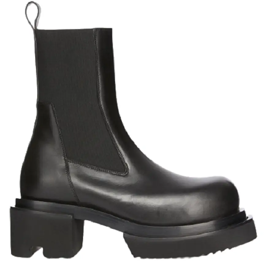 Giày Rick Owen FW22 Strobe Beatle 'Black' rp02b6830lcg-09