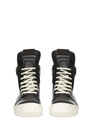 Alternative view of Giày Rick Owens FW22 Strobe 'Black And Milk' rp02b6894lpo-911