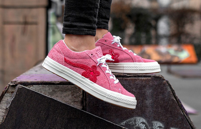 Giày Converse Golf Le Fleur x One Star Ox 'Geranium Pink' 160325C - Ảnh 3