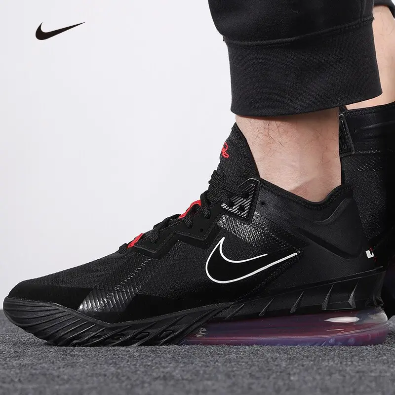 Alternative view of Giày Nike LeBron 18 Low EP 'Bred' CV7564-001
